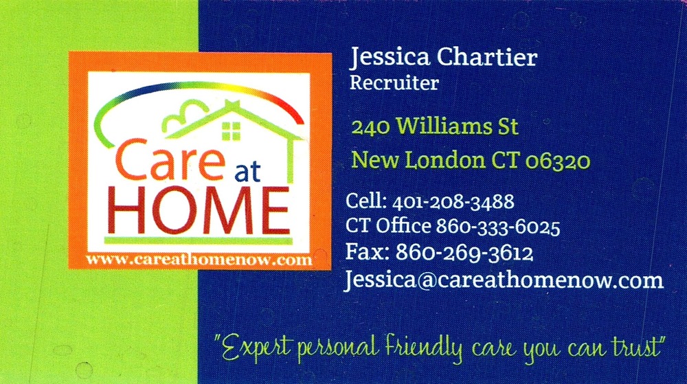 Care at Home
<strong>Jessica Chartier</strong> — Recruiter<br />Care at Home<br />240 Williams St, New London, CT, 06320<br />401-208-3488<br />[url=tel:+14012083488][img]https://izadex.net/themes/izadex/images/contact-phone.png?v=254g71&izphone=tel%3A%2B14012083488[/img][/url] [url=https://www.careathomenow.com][img]https://izadex.net/themes/izadex/images/contact-web.png?v=254g71[/img][/url] [url=mailto:Jessica@careathomenow.com][img]https://izadex.net/themes/izadex/images/contact-email.png?v=254g71&izemail=Jessica%40careathomenow.com[/img][/url]
Keywords: Jessica Chartier Care at Home Recruiter 401-208-3488 Jessica@careathomenow.com https://www.careathomenow.com 240 Williams St New London CT 06320 home care; personal care; recruiting; senior care