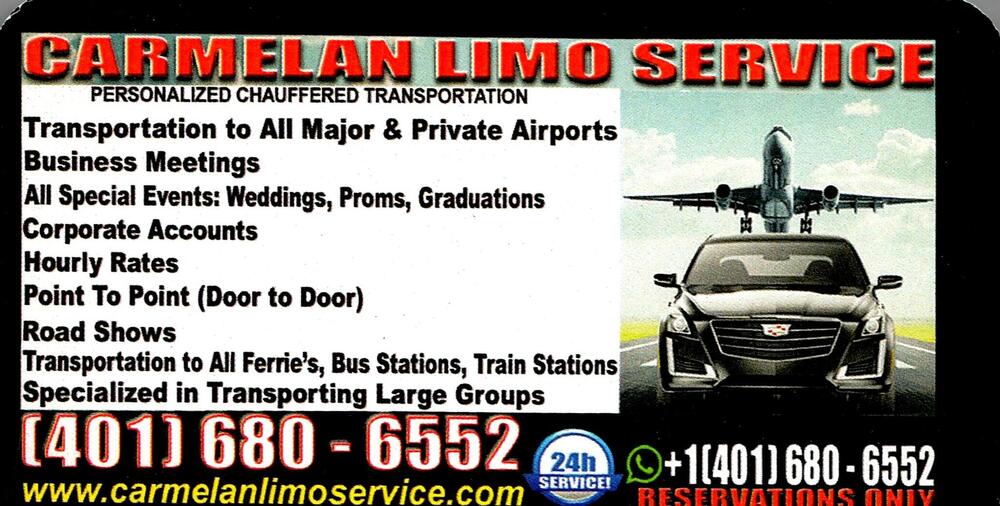 Carmelan Limo Service
Carmelan Limo Service<br />RI<br />401-680-6552<br />[url=tel:+14016806552][img]https://izadex.net/themes/izadex/images/contact-phone.png?v=254g71&izphone=tel%3A%2B14016806552[/img][/url] [url=https://www.carmelanlimoservice.com][img]https://izadex.net/themes/izadex/images/contact-web.png?v=254g71[/img][/url]
Keywords: Carmelan Limo Service 401-680-6552 https://www.carmelanlimoservice.com RI