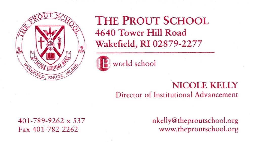 The Prout School
<strong>Nicole Kelly</strong> — Director of Institutional Advancement<br />The Prout School<br />4640 Tower Hill Road, Wakefield, RI, 02879-2277<br />401-789-9262 x 537<br />[url=tel:+14017899262;ext=537][img]https://izadex.net/themes/izadex/images/contact-phone.png?v=254g71&izphone=tel%3A%2B14017899262%3Bext%3D537[/img][/url] [url=https://www.theproutschool.org][img]https://izadex.net/themes/izadex/images/contact-web.png?v=254g71[/img][/url] [url=mailto:nkelly@theproutschool.org][img]https://izadex.net/themes/izadex/images/contact-email.png?v=254g71&izemail=nkelly%40theproutschool.org[/img][/url]
Keywords: Nicole Kelly The Prout School Director of Institutional Advancement 401-789-9262 x 537 nkelly@theproutschool.org www.theproutschool.org 4640 Tower Hill Road Wakefield RI 02879-2277
