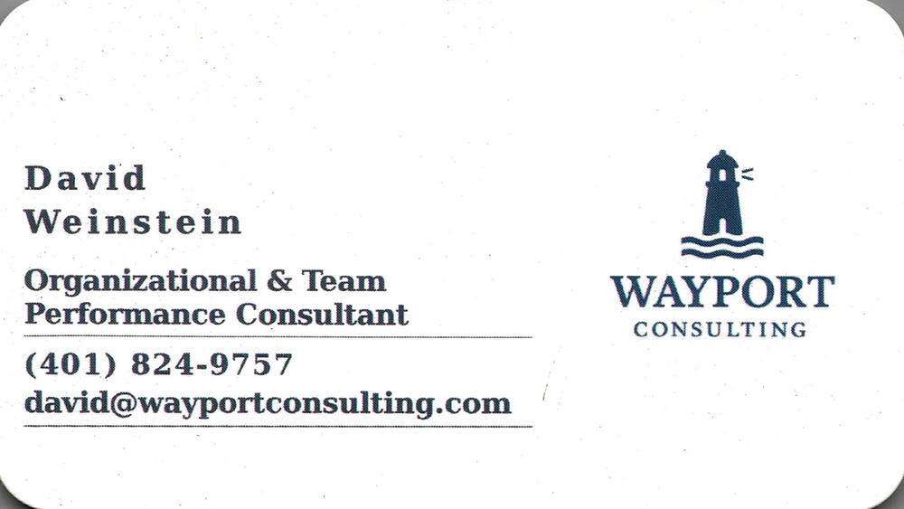 Wayport Consulting
<strong>David Weinstein</strong> — Organizational & Team Performance Consultant<br />Wayport Consulting<br />401-824-9757<br />[url=tel:+14018249757][img]https://izadex.net/themes/izadex/images/contact-phone.png?v=254g71&izphone=tel%3A%2B14018249757[/img][/url] [url=mailto:david@wayportconsulting.com][img]https://izadex.net/themes/izadex/images/contact-email.png?v=254g71&izemail=david%40wayportconsulting.com[/img][/url]
Keywords: David Weinstein Wayport Consulting Organizational & Team Performance Consultant 401-824-9757 david@wayportconsulting.com