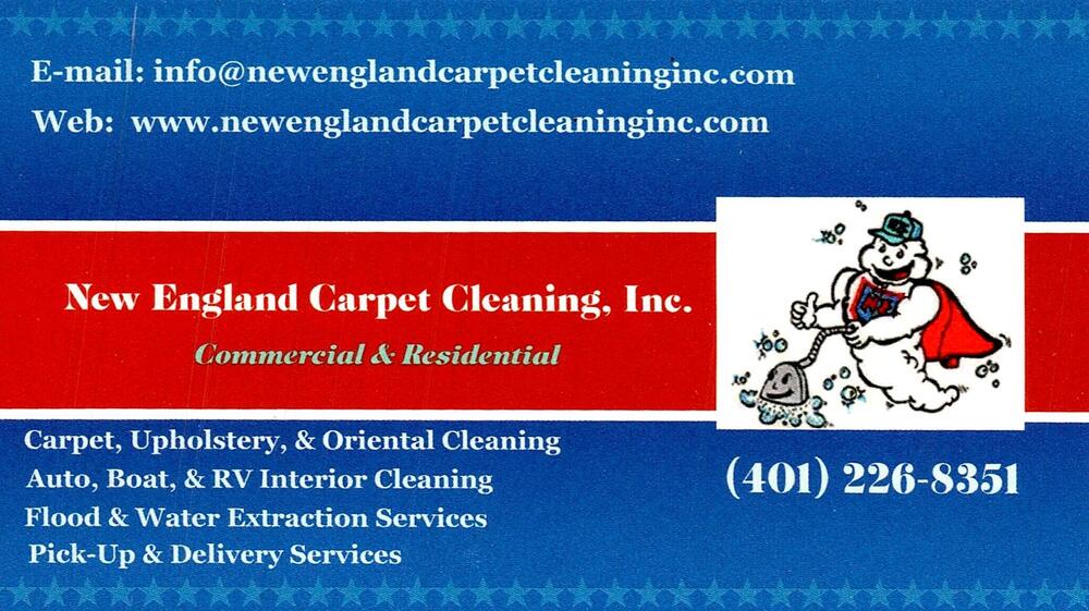 New England Carpet Cleaning, Inc.
New England Carpet Cleaning, Inc.<br />401-226-8351<br />[url=tel:+14012268351][img]https://izadex.net/themes/izadex/images/contact-phone.png?v=254g71&izphone=tel%3A%2B14012268351[/img][/url] [url=https://www.newenglandcarpetcleaninginc.com][img]https://izadex.net/themes/izadex/images/contact-web.png?v=254g71[/img][/url] [url=mailto:info@newenglandcarpetcleaninginc.com][img]https://izadex.net/themes/izadex/images/contact-email.png?v=254g71&izemail=info%40newenglandcarpetcleaninginc.com[/img][/url]
Keywords: New England Carpet Cleaning, Inc. 401-226-8351 info@newenglandcarpetcleaninginc.com https://www.newenglandcarpetcleaninginc.com
