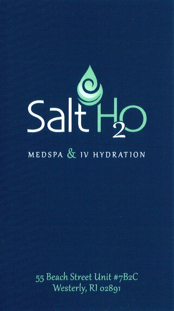 Salt H2O Medspa & IV Hydration
Salt H2O Medspa & IV Hydration<br />55 Beach Street Unit #7B2C, Westerly, RI, 02891
Keywords: Salt H2O Medspa & IV Hydration 55 Beach Street Unit #7B2C Westerly RI 02891 med spa; IV hydration; wellness; hydration therapy; aesthetics