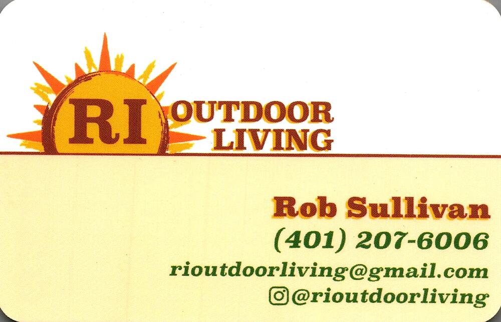RI Outdoor Living
<strong>Rob Sullivan</strong><br />RI Outdoor Living<br />RI<br />401-207-6006<br />[url=tel:+14012076006][img]https://izadex.net/themes/izadex/images/contact-phone.png?v=254g71&izphone=tel%3A%2B14012076006[/img][/url] [url=mailto:rioutdoorliving@gmail.com][img]https://izadex.net/themes/izadex/images/contact-email.png?v=254g71&izemail=rioutdoorliving%40gmail.com[/img][/url] [url=https://www.instagram.com/rioutdoorliving][img]https://izadex.net/themes/izadex/images/contact-instagram.png?v=254g71[/img][/url]
Keywords: Rob Sullivan RI Outdoor Living 401-207-6006 rioutdoorliving@gmail.com RI
