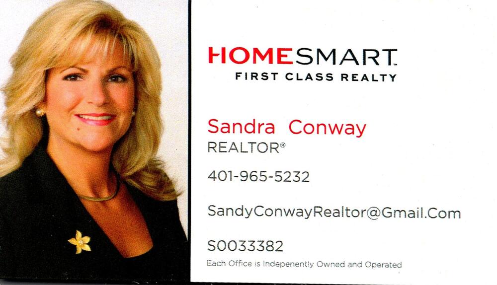 Home Smart
<strong>Sandra Conway</strong> — Realtor<br />Home Smart<br />Warwick, RI, 02889<br />401-965-5232<br />[url=tel:+14019655232][img]https://izadex.net/themes/izadex/images/contact-phone.png?v=254g71&izphone=tel%3A%2B14019655232[/img][/url] [url=https://www.fivestarprofessional.com/Spotlights/85906][img]https://izadex.net/themes/izadex/images/contact-web.png?v=254g71[/img][/url] [url=mailto:SandyConwayRealtor@gmail.com][img]https://izadex.net/themes/izadex/images/contact-email.png?v=254g71&izemail=SandyConwayRealtor%40gmail.com[/img][/url]
Keywords: Sandra Conway Home Smart Realtor 401-965-5232 SandyConwayRealtor@gmail.com https://www.fivestarprofessional.com/Spotlights/85906 Warwick RI 02889
